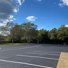 Pavement-Revitalization-Seal-Coating-and-Parking-Lot-Striping-by-Brynco-Improvements-in-Richburg-South-Carolina 3